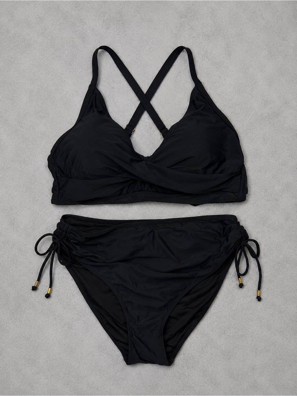 NWT - Blooming Jelly Womens High Waisted Bikini Set 2 Piece Swimsuit - Size XXL